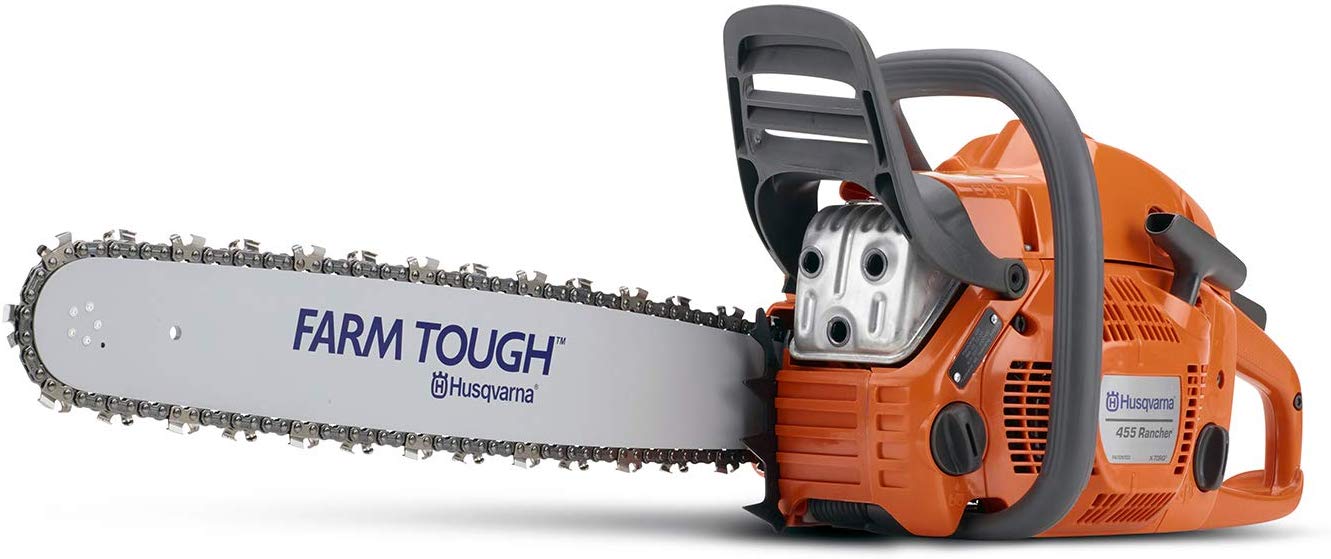 Husqvarna 455 Rancher 20-Inch 55-1/2cc 2-Stroke Gas-Powered Chain Saw