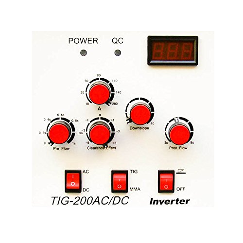 LOTOS TIG200 200A AC/DC Aluminum Tig/Stick Welder Square Wave Inverter