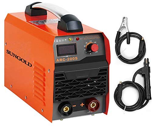 SUNGOLDPOWER 200A ARC MMA IGBT Digital Display LCD Welding Machine DC ...