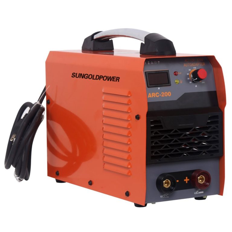 SUNGOLDPOWER 200A ARC MMA IGBT Digital Display LCD Welding Machine DC ...