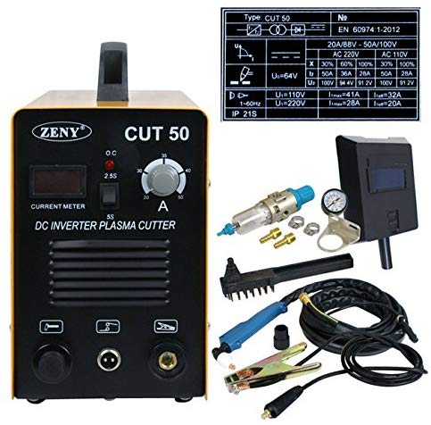 F2C 50 AMP Plasma Cutter CUT50 Welding Welder Cutting Machine international wiring color code machine 