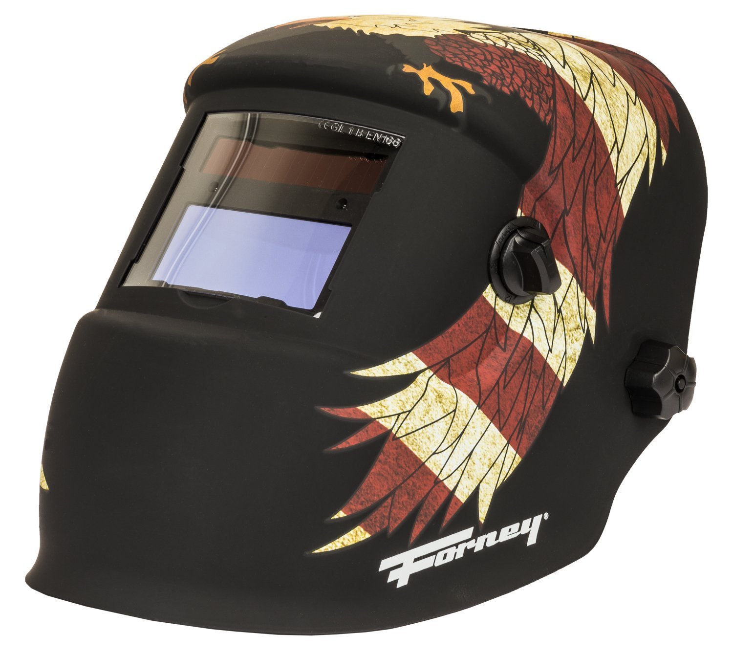 Forney 55704 Premier Series Patriot Auto Darkening Welding Helmet