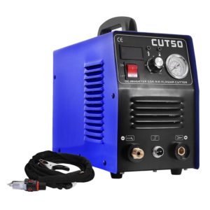 Mophorn 110v Plasma Cutters Portable 50A Tig Welder CUT50 Inverter Digital Welding Machine