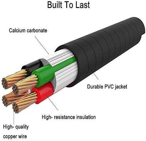 Miady 25ft 50AMP Welding Cord, 8 Gauge Heavy Duty Industrial NEMA 6-50 ...