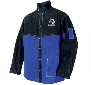 Black Stallion JL1030-BB Color Block Leather Welding Jacket