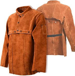 Leaseek Leather Welding Jacket