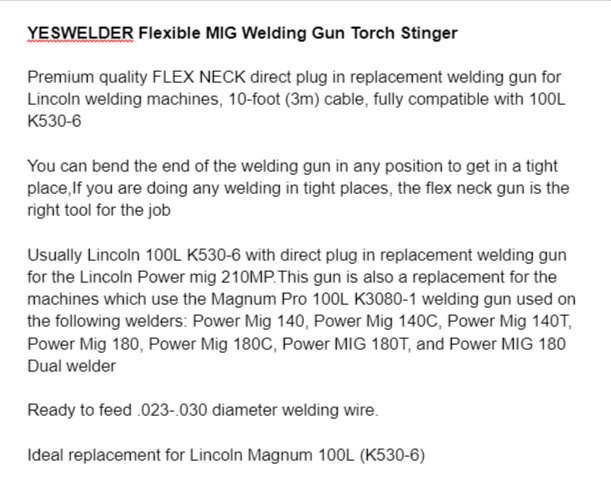 Yeswelder gun torch stringer review