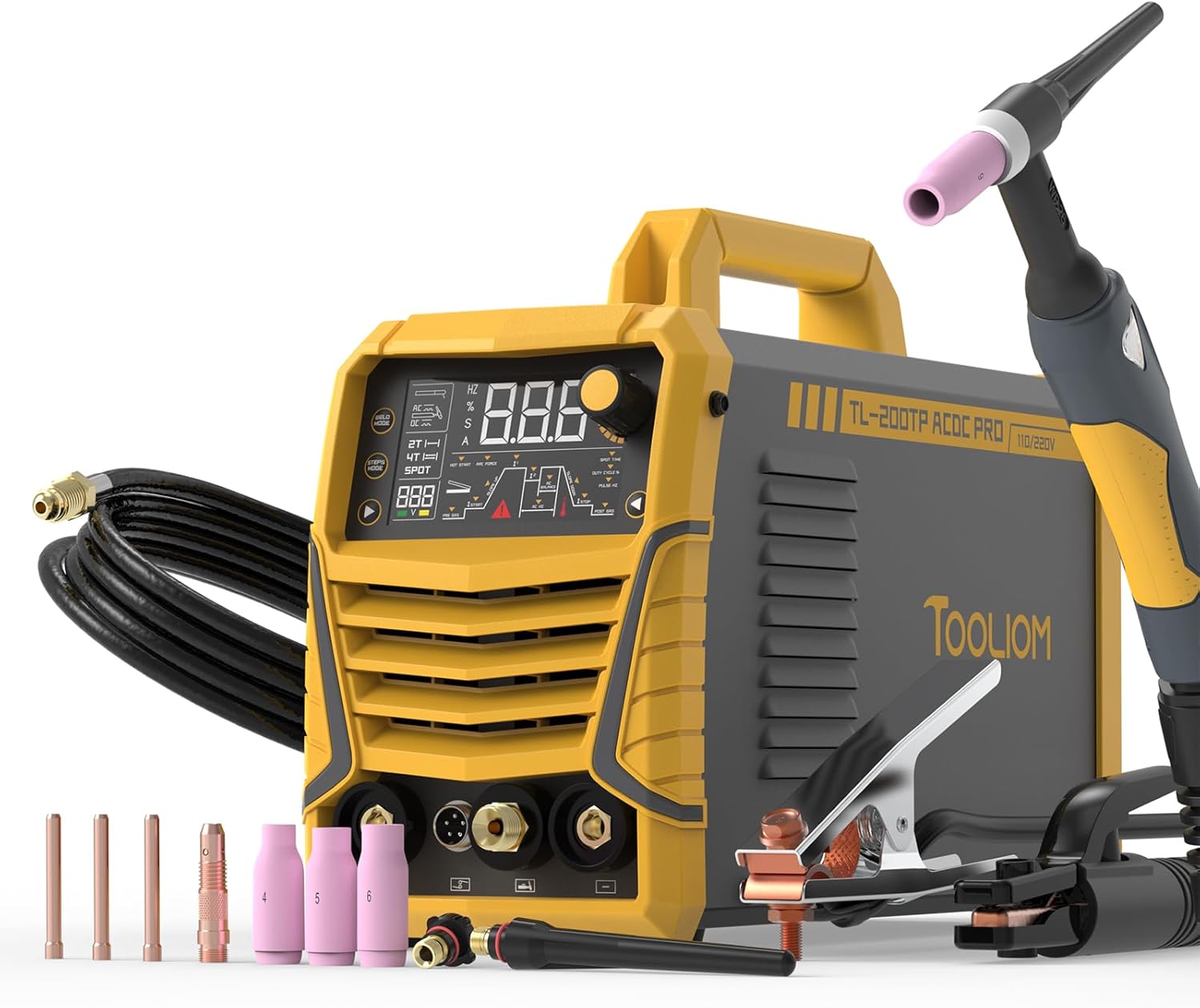 TOOLIOM 200A AC-DC TIG Welder